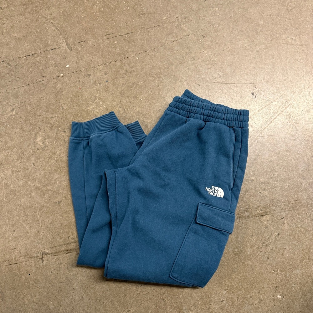 The North Face Mens Cargo Jogger‎ Sweatpants Blue Teal Fleece XXL Regular